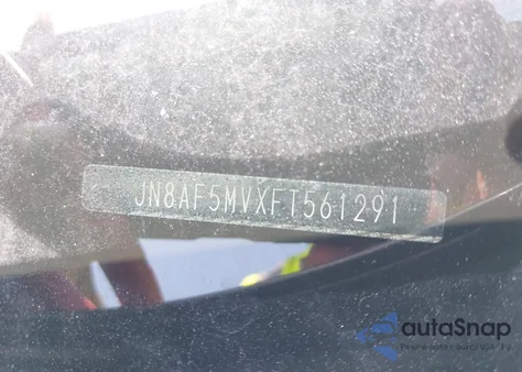 2015 Nissan Juke S z USA, uszkodzony, nr VIN JN8AF5MVXFT561291